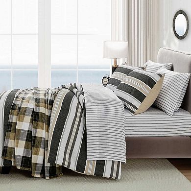 Nautica Prospect Harbor 8-Piece Comforter Bonus Bed Set with Shams
