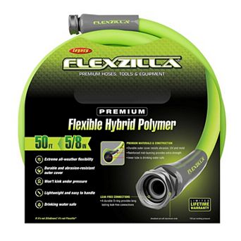 Legacy Flexzilla SwivelGrip 5/8 in D X 50 ft. L Medium Duty Premium Grade Garden Hose