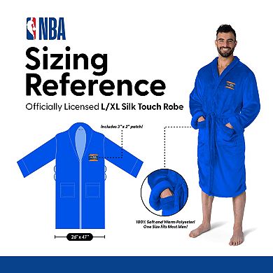 New York Knicks 2026 NBA Champions Vanguard Royal Silk Touch Robe