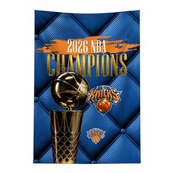 New York Knicks 2026 NBA Champions Gilded Tapestry