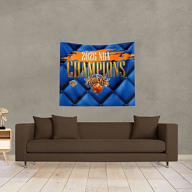 New York Knicks 2026 NBA Champions Radiance Wall Hanging