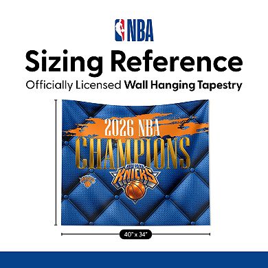 New York Knicks 2026 NBA Champions Radiance Wall Hanging