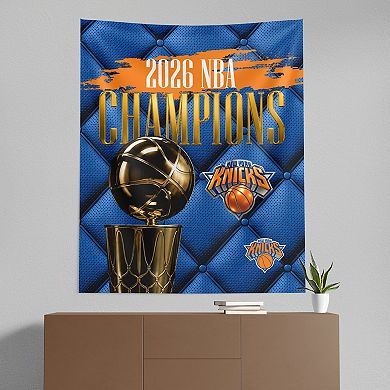New York Knicks 2026 NBA Champions Noble Wall Hanging