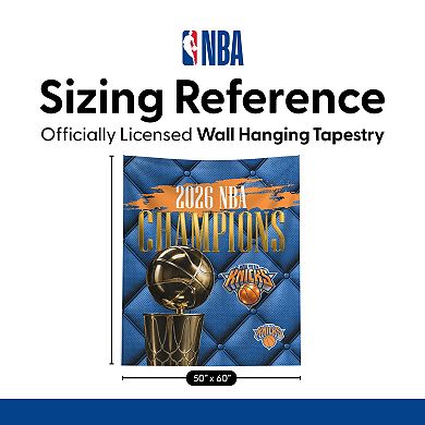 New York Knicks 2026 NBA Champions Noble Wall Hanging