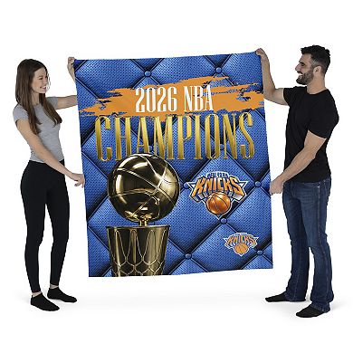 New York Knicks 2026 NBA Champions Noble Wall Hanging