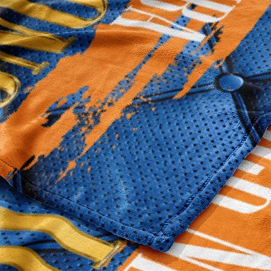 New York Knicks 2026 NBA Champions Noble Silk Touch Throw Blanket
