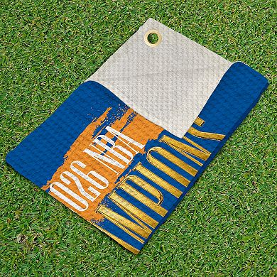 New York Knicks 2026 NBA Champions Pinnacle Waffle Printed Golf Towel