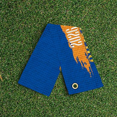 New York Knicks 2026 NBA Champions Pinnacle Waffle Printed Golf Towel