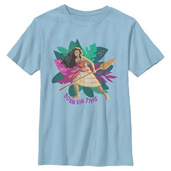 Boys 6-20 Disney's Moana Born For This Graphic Tee