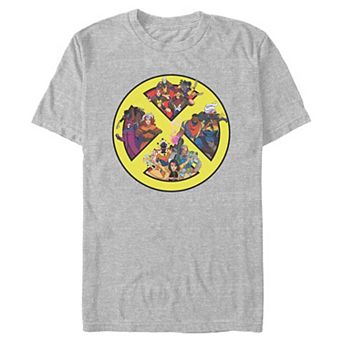 Men's Marvel X-Men 97 Mutants' Stamp Graphic Tee