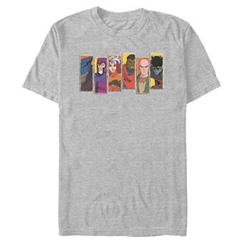 Men's Marvel X-Men 97 Heroes Portraits Graphic Tee