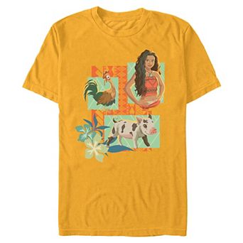 Men's Disney's Moana And Buddies Portraits Graphic Tee