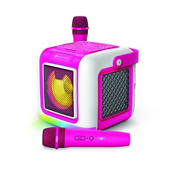 Singing Machine Karaoke My Cube Studio Interactive Microphone & Speaker