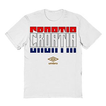 Men's Umbro Croatia Country Stack Graphic Tee