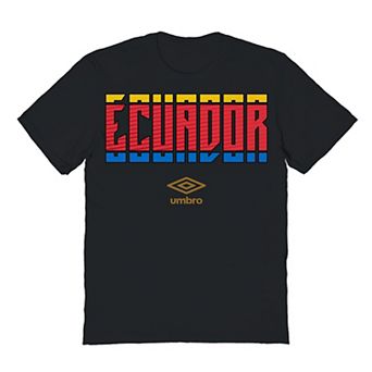 Men's Umbro Ecuador Country Stack Graphic Tee
