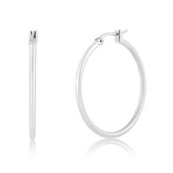 Sienna Vale Polished Hoop Earrings