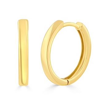 Sienna Vale Polished Hoop Earrings