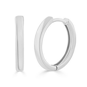 Sienna Vale Polished Hoop Earrings
