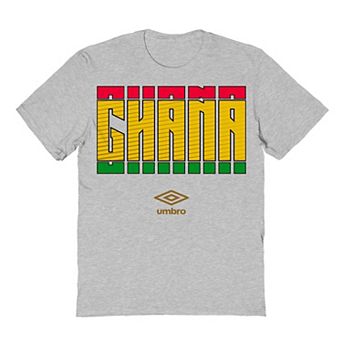 Men's Umbro Ghana Country Stack Graphic Tee