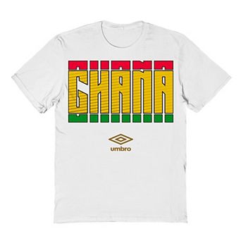 Men's Umbro Ghana Country Stack Graphic Tee