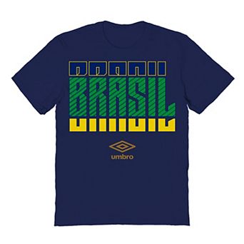 Men's Umbro Brasil Country Stack Graphic Tee