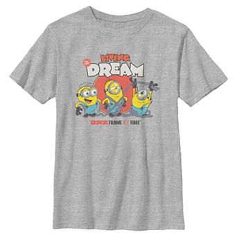Boys 6-20 Minions & Monsters Living The Dream Graphic Tee