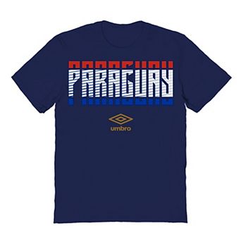 Men's Umbro Paraguay Country Stack Graphic Tee