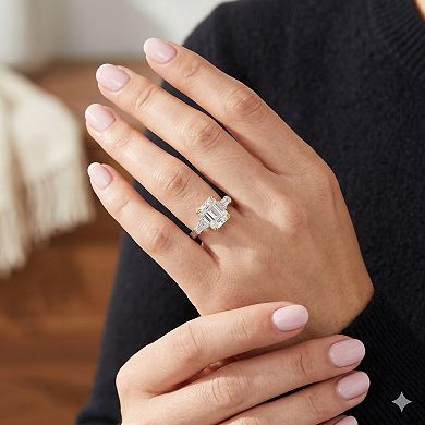 Sienna Vale Two Tone Cubic Zirconia Engagement Ring