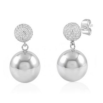 Sienna Vale Cubic Zirconia Dangle Earrings