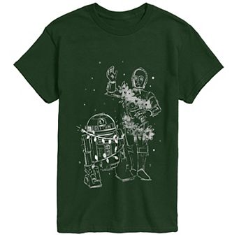 Men's Star Wars C-3PO & R2-D2 Graphic Short Sleeve T-Shirt