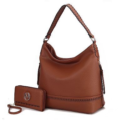 MKF Collection Blake Shoulder Bag & Matching Wallet Set