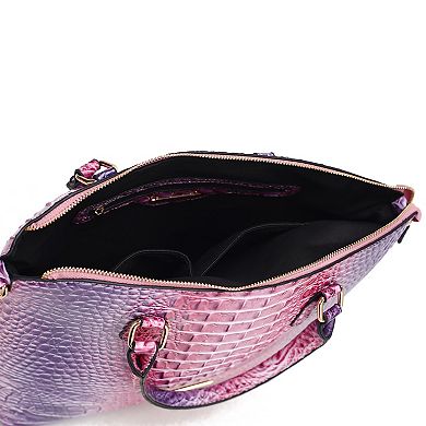 MKF Collection Frankie Faux Leather Satchel Bag & Matching Wallet Set