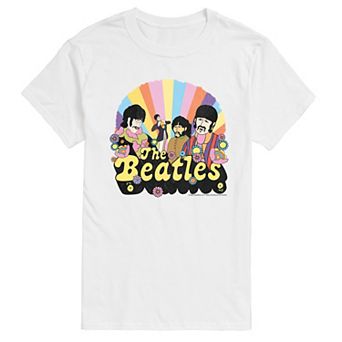 Men's The Beatles Retro Short Sleeve Graphic T-Shirt