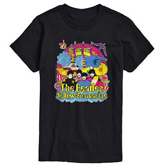 Men's The Beatles Vintage Distressed Short Sleeve Graphic T-Shirt