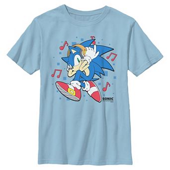 Boys 6-20 Sonic The Hedgehog Music Listener Graphic Tee