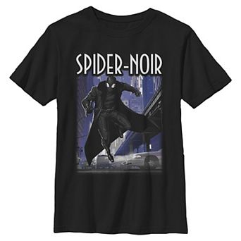 Boys 6-20 Marvel Spider-Noir City Poster Graphic Tee