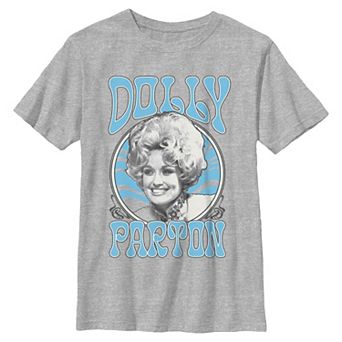 Boys 6-20 Dolly Parton Vintage Stamp Graphic Tee