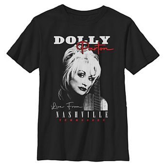 Boys 6-20 Dolly Parton Live From Nashville Graphic Tee