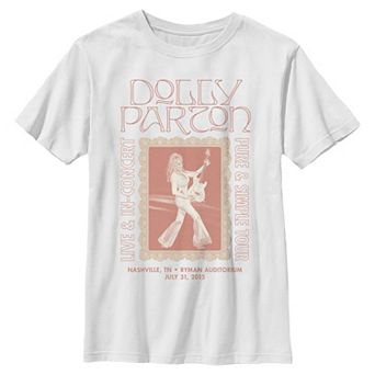 Boys 6-20 Dolly Parton Pure & Simple Tour Graphic Tee