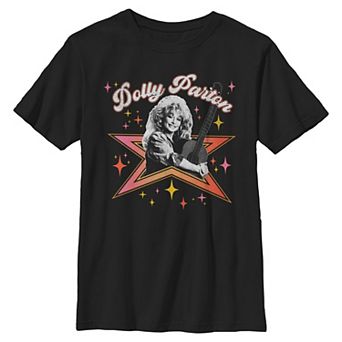 Boys 6-20 Dolly Parton The Star Graphic Tee