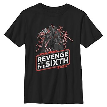 Boys 6-20 Star Wars Revenge Of The Sixth 2026 Graphic Tee