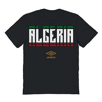 Men's Umbro Algeria Country Stack Graphic Tee