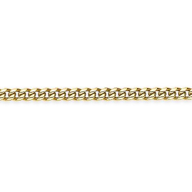 Men's LYNX Stainless Steel 8mm Curb Chain Necklace