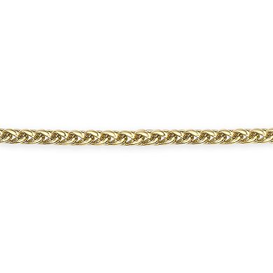 Men's LYNX Stainless Steel 5mm Wheat Chain Necklace