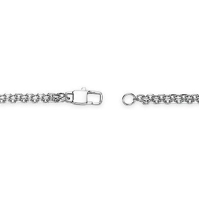Men's LYNX Stainless Steel Bismark Chain Necklace