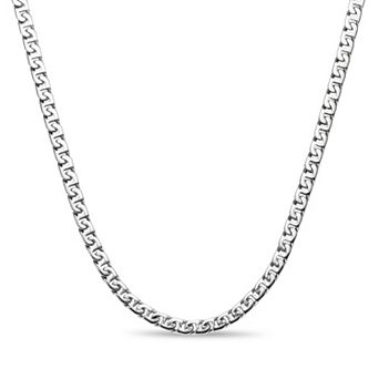 Men's LYNX Stainless Steel Mariner Chain Necklace