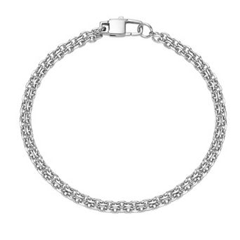 Men's LYNX Stainless Steel Bismark Chain Bracelet
