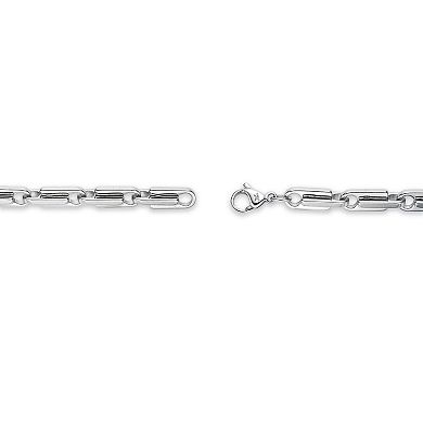 Men's LYNX Stainless Steel 5mm Chain Bracelet