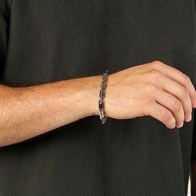 Men's LYNX Stainless Steel 5mm Chain Bracelet
