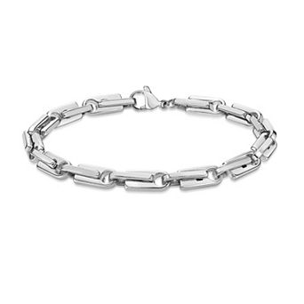 Men's LYNX Stainless Steel 5mm Chain Bracelet